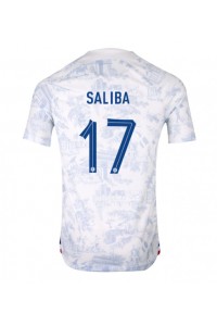 Frankrike William Saliba #17 Fotballdrakt Borte Klær VM 2022 Korte ermer